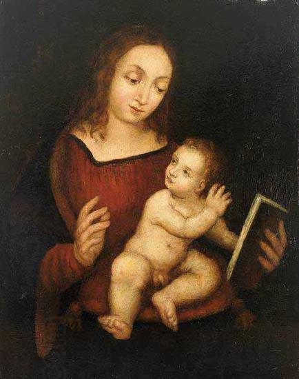 Pierre-Auguste Renoir Reading Virgin Mary with the Child oil painting picture